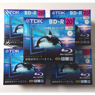 ティーディーケイ(TDK)のTDK 録画用ブルーレイディスク BD-R 25GB 1-4倍速 100枚(ブルーレイレコーダー)