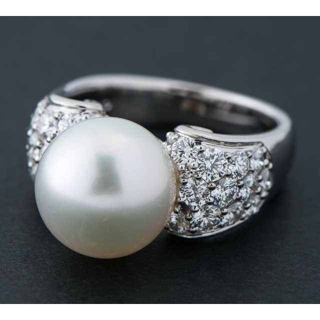 MIKIMOTO(ミキモト)のミキモト 11.3mm 白蝶真珠(南洋真珠)   リング・指輪 レディースのアクセサリー(リング(指輪))の商品写真