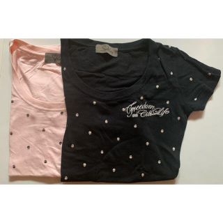 スプレイ(SpRay)のSpRay スカル柄  Tシャツ  2点セット(Tシャツ(半袖/袖なし))