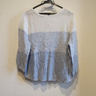 ヒロココシノ(HIROKO KOSHINO)の新品未使用　Lサイズ　ヒロコ・コシノ　ラメニット　レディース(ニット/セーター)