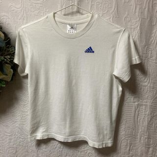 アディダス(adidas)のadidas (アディダス ) 白 Tシャツ(Tシャツ/カットソー)