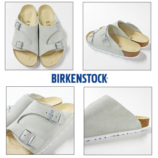BIRKENSTOCK(ビルケンシュトック)のビルケンシュトック チューリッヒ サンダル ナロー   ZURICH ホワイト  メンズの靴/シューズ(サンダル)の商品写真