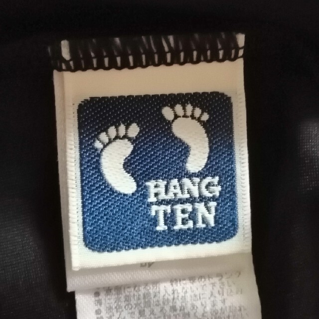 HANG TEN(ハンテン)のHANG TEN　ラッシュガード　黒 140センチ キッズ/ベビー/マタニティのキッズ服男の子用(90cm~)(水着)の商品写真