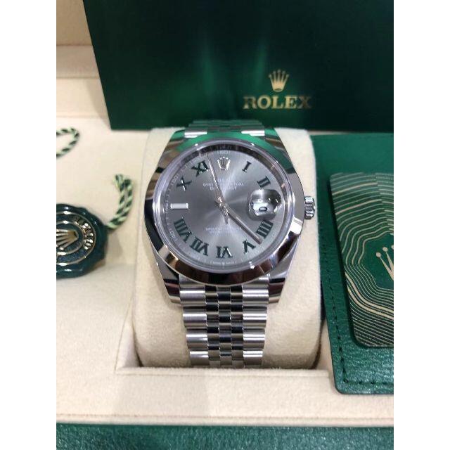 ロレックス ROLEX デイトジャスト41 ウィンブルドン ジュビリー未使用品