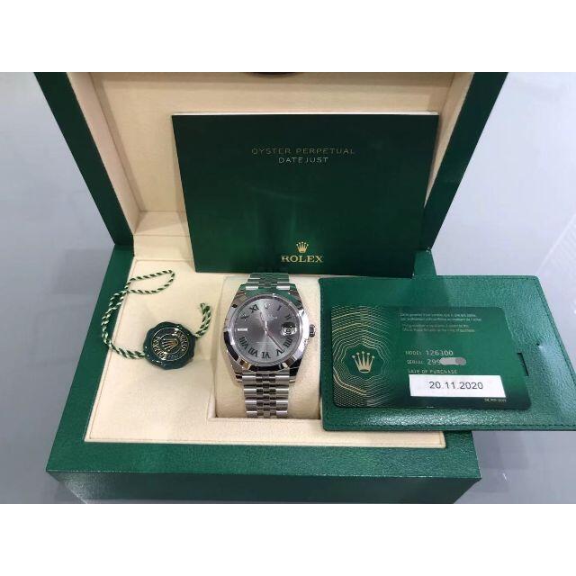 ROLEX(ロレックス)のロレックス ROLEX デイトジャスト41 ウィンブルドン ジュビリー未使用品 メンズの時計(腕時計(アナログ))の商品写真