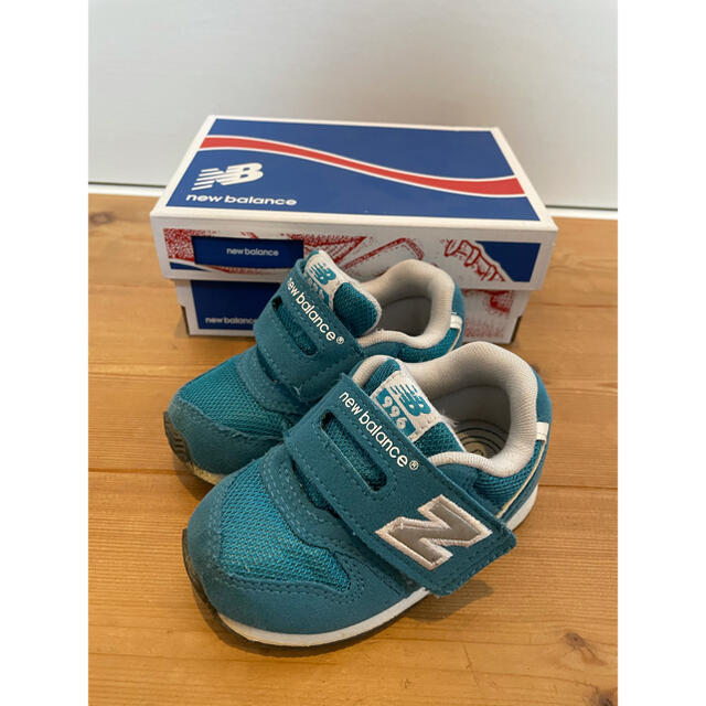 New Balance(ニューバランス)のニューバランス996 ハイドロブルー 13cm キッズ/ベビー/マタニティのベビー靴/シューズ(~14cm)(スニーカー)の商品写真