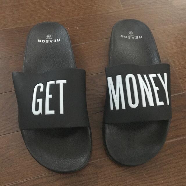 ラストプライス❗️REASON サンダル  "GET MONEY"  メンズの靴/シューズ(サンダル)の商品写真