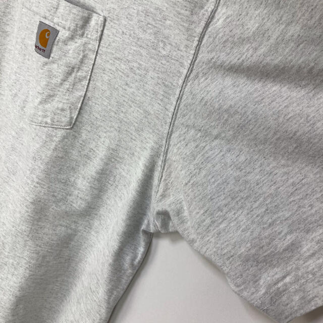 carhartt(カーハート)のカーハート☆ロゴタグ 霜降り ポケット ポケT 半袖Tシャツ カットソー メンズのトップス(Tシャツ/カットソー(半袖/袖なし))の商品写真