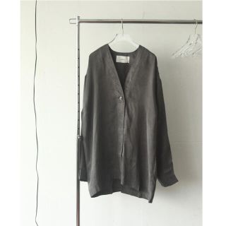 トゥデイフル(TODAYFUL)のCollarless Satin Shirts(シャツ/ブラウス(長袖/七分))