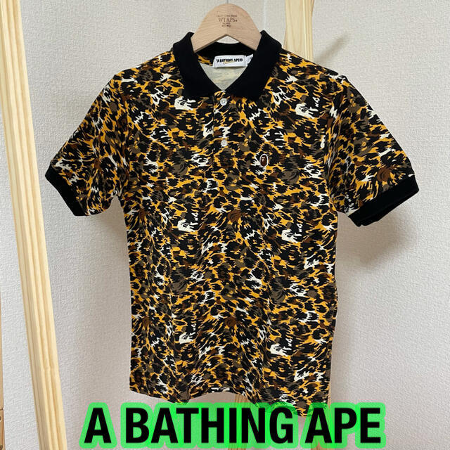 A BATHING APE(アベイシングエイプ)の日本製✨A BATHING APE✨POLO✨ メンズのトップス(ポロシャツ)の商品写真