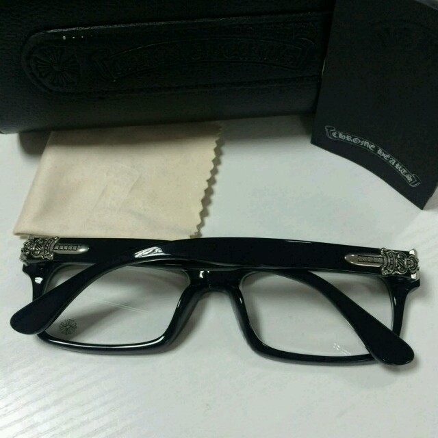 Chrome Hearts - クロムハーツ 眼鏡 めがね RUMPLEFORESKIN-A 黒フレームの通販 by fupp588's
