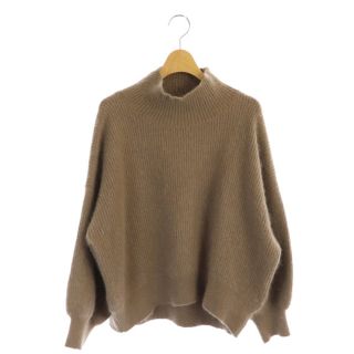 ノーブル(Noble)のノーブル 19AW アンゴラ混タートルネックニット セーター 長袖 茶 ブラウン(その他)