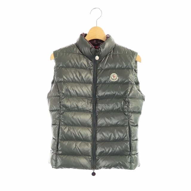 MONCLER(モンクレール)のモンクレール GHAMY ガーニー ダウンベスト アウター 前開き 国内正規 0 レディースのジャケット/アウター(ダウンベスト)の商品写真