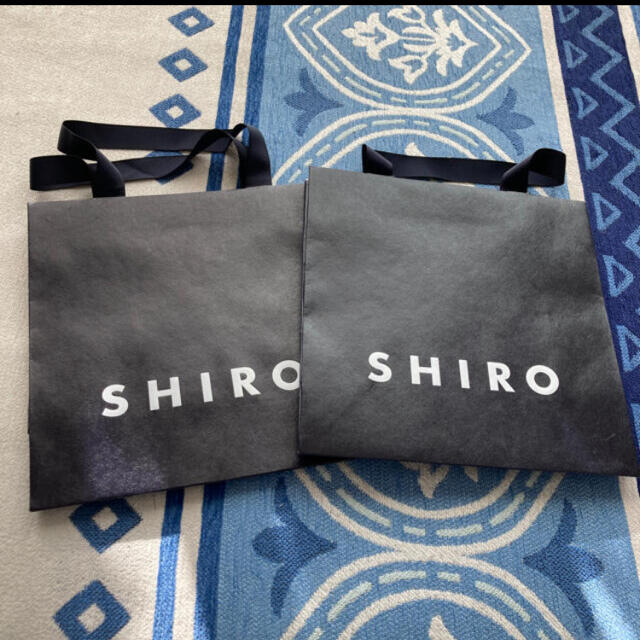 shiro(シロ)のshiro 紙袋 レディースのバッグ(ショップ袋)の商品写真