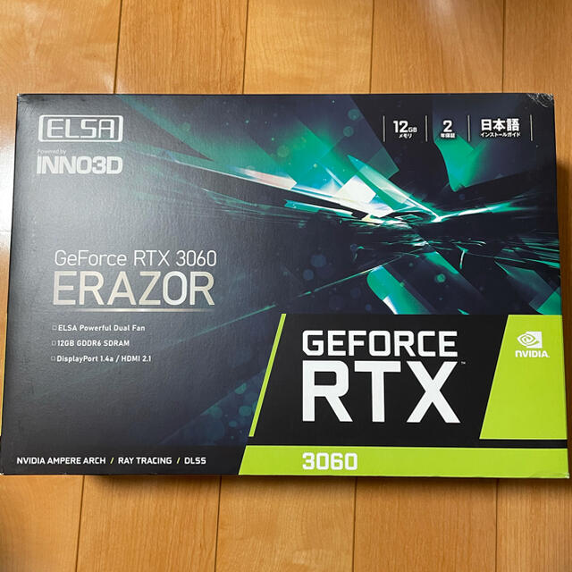 ELSA GeForce RTX 3060 ERAZOR GD3060-12