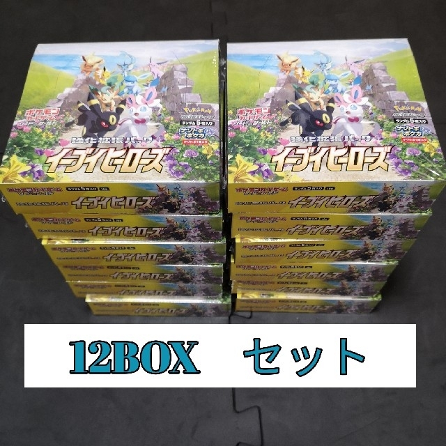 ポケカ イーブイヒーローズ 新品 未開封 12BOX Box/デッキ/パック