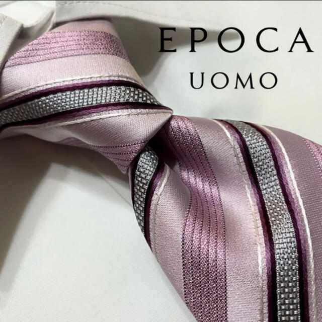 EPOCA(エポカ)の【タグ付き未使用！人気ブランド！人気柄】EPOCA UOMO最高級シルクネクタイ メンズのファッション小物(ネクタイ)の商品写真