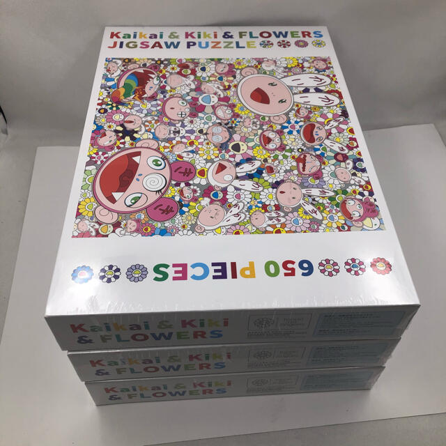 村上隆Jigsaw Puzzle ジグソーパズル  カイカイとキキ 650pcs美術品/アンティーク