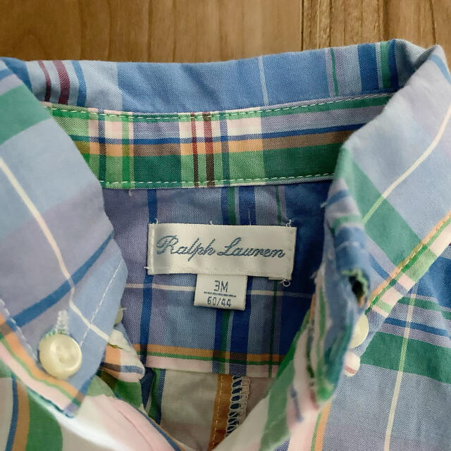 POLO RALPH LAUREN(ポロラルフローレン)の◉極美品　ラルフローレン ロンパース 60 キッズ/ベビー/マタニティのベビー服(~85cm)(ロンパース)の商品写真