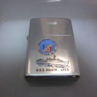 ジッポー(ZIPPO)のZIPPO中古品　　1973年　U.S.S  ダルース(タバコグッズ)