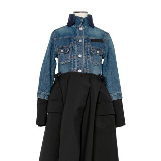 サカイ(sacai)のsacai Denim x Suiting Coat 新品未使用(ロングコート)