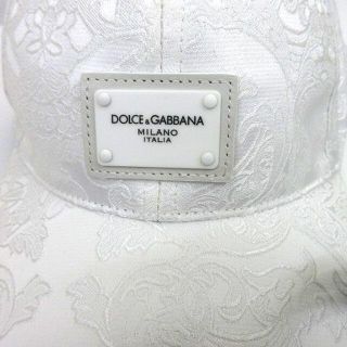 DOLCE&GABBANA - ドルチェ&ガッバーナ ロゴ 刺繍 キャップ 総柄 帽子 ...