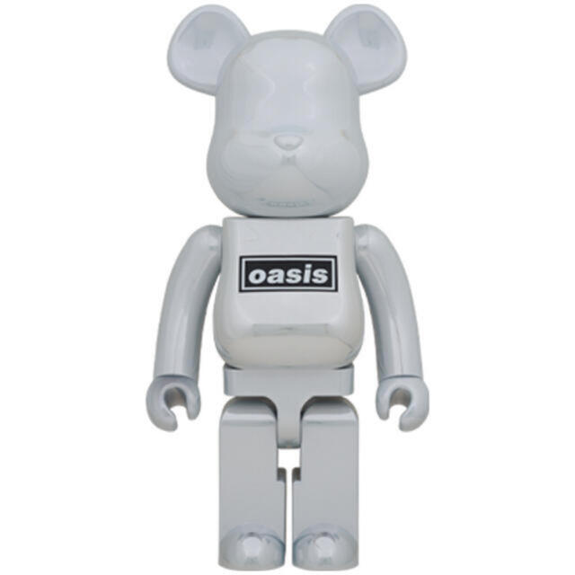 MEDICOM TOY(メディコムトイ)のBE@RBRICK OASIS 1000％ white chrome エンタメ/ホビーのフィギュア(その他)の商品写真