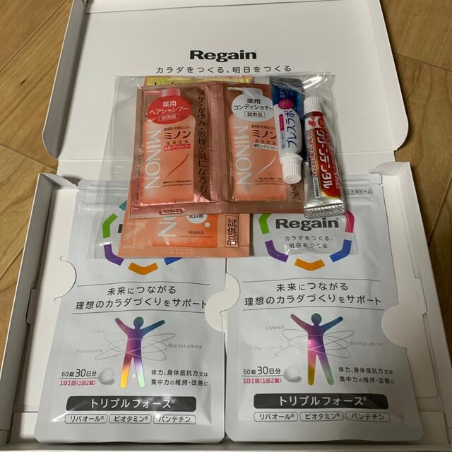 第一三共ヘルスケア(ダイイチサンキョウヘルスケア)のリゲイン トリプルフォース 食品/飲料/酒の健康食品(その他)の商品写真