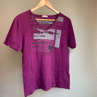 アーヴェヴェ(a.v.v)のa.v.v メンズ 半袖VネックTシャツ(Tシャツ/カットソー(半袖/袖なし))