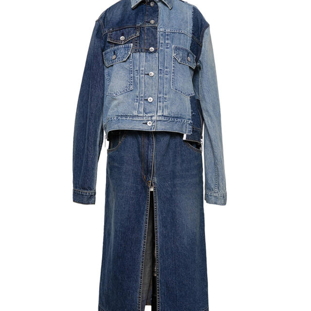 sacai denim coat 新品未使用 | フリマアプリ ラクマ