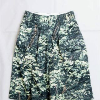 ハイク(HYKE)のHYKE 14SS CAMO WORK HALF PANTS ショートパンツ(ショートパンツ)