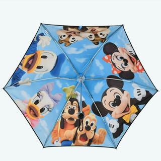 ディズニー(Disney)のディズニー 実写 旧フェイス 日傘・晴雨兼用傘・折り畳み傘(傘)