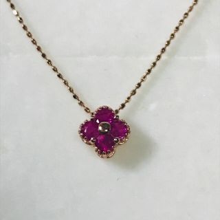 ジュエリーツツミ(JEWELRY TSUTSUMI)のキムチ様専用です！ルビー♡ネックレス(ネックレス)