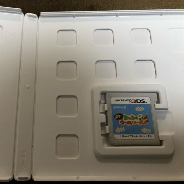 ニンテンドー3DS(ニンテンドー3DS)のポチと！ヨッシーウールワールド☆3DS エンタメ/ホビーのゲームソフト/ゲーム機本体(携帯用ゲームソフト)の商品写真