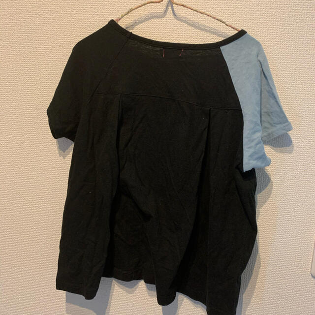 bobo chose(ボボチョース)のfrankygrow Tシャツ（黒水色）L キッズ/ベビー/マタニティのキッズ服男の子用(90cm~)(Tシャツ/カットソー)の商品写真