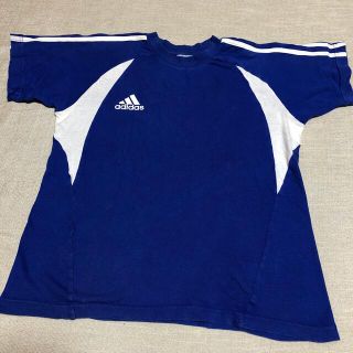 アディダス(adidas)のアディダス　150 青 Tシャツ(Tシャツ/カットソー)