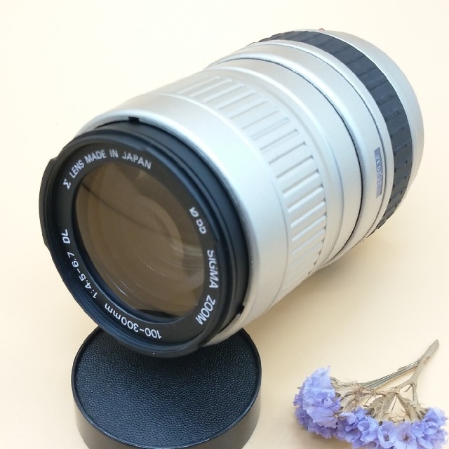 SIGMA シグマ 望遠レンズ 100-300mm 1:4.5-6.7 DL