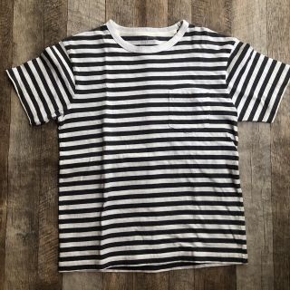 ムジルシリョウヒン(MUJI (無印良品))の無印良品　ボーダー Tシャツ　(Tシャツ/カットソー(半袖/袖なし))