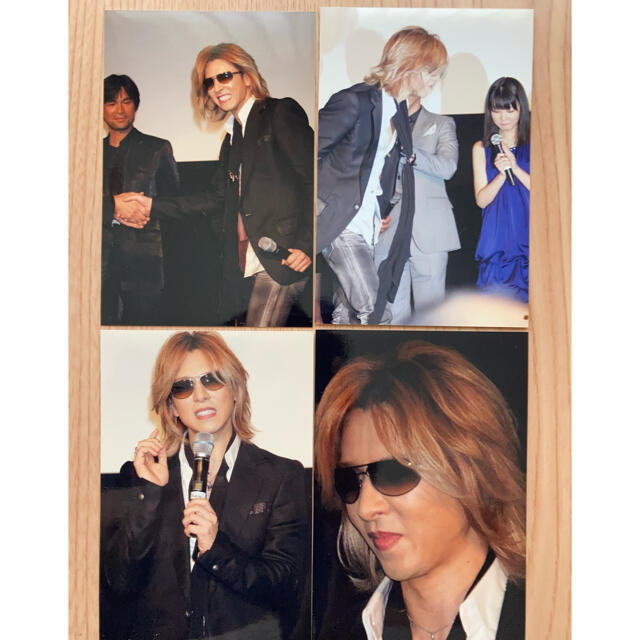 X JAPAN YOSHIKI ヨシキティ　ぬいぐるみ　フォト　おまけ付き　美品 エンタメ/ホビーのタレントグッズ(ミュージシャン)の商品写真