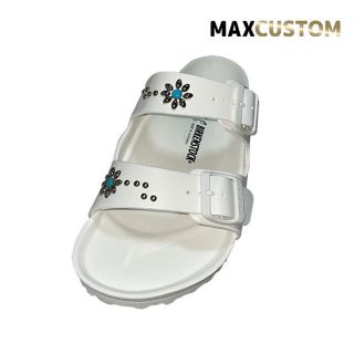 ビルケンシュトック(BIRKENSTOCK)のBIRKENSTOCK ビルケンシュトック カスタム アリゾナ EVA 白 新品(サンダル)