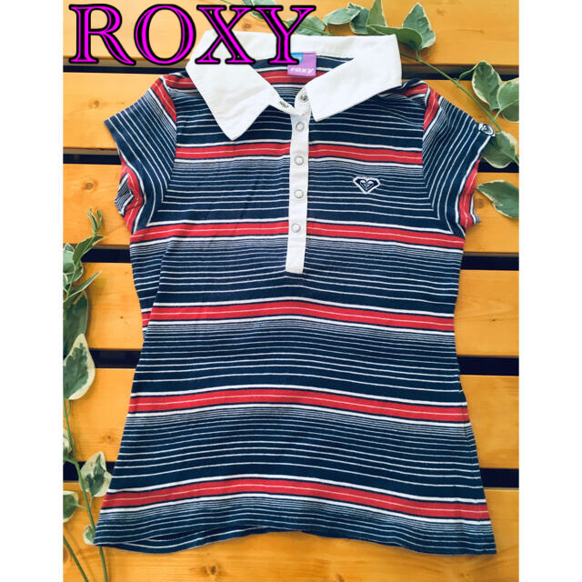 Roxy(ロキシー)の❤️ROXY☆半袖ポロシャツ　Tシャツ　140cm☆ロキシー❤️ キッズ/ベビー/マタニティのキッズ服女の子用(90cm~)(Tシャツ/カットソー)の商品写真