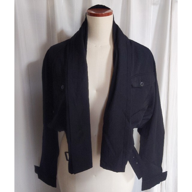 Yohji Yamamoto - baiya ヨウジヤマモト ジャケット 黒 長袖 Yohji Yamamoto - baiya ヨウジヤマモト ジャケット 黒 長袖
