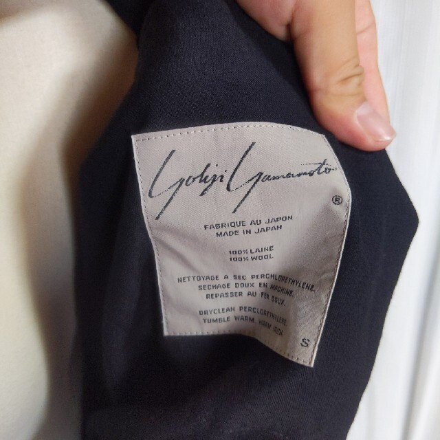 Yohji Yamamoto - baiya ヨウジヤマモト ジャケット 黒 長袖 Yohji Yamamoto - baiya ヨウジヤマモト ジャケット 黒 長袖