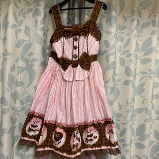 アンジェリックプリティー(Angelic Pretty)のAngelicPretty meltychocolate JSK(ひざ丈ワンピース)