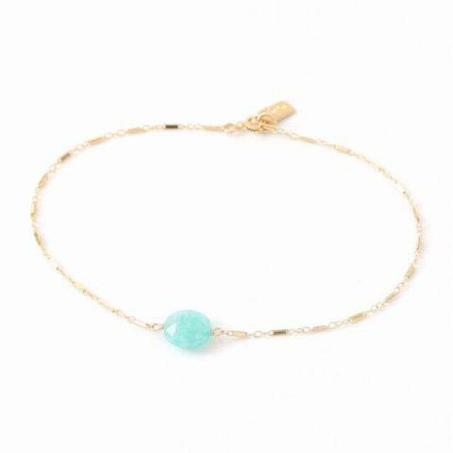 DEUXIEME CLASSE(ドゥーズィエムクラス)の✴︎新品✴︎【RUEBELLE/ルーベル】 AMAZONITE アンクレット レディースのアクセサリー(アンクレット)の商品写真