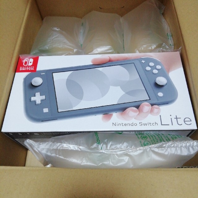 Nintendo Switch Liteグレー家庭用ゲーム機本体