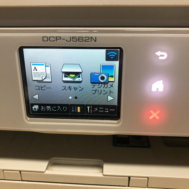 brother(ブラザー)のbrother DCP-J562N インクジェットプリンター 複合機 箱有 スマホ/家電/カメラのPC/タブレット(PC周辺機器)の商品写真