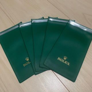 ロレックス(ROLEX)のロレックス！5つセット＊腕時計ポーチ(ノベルティグッズ)