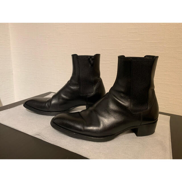 Saint Laurent Paris Wyatt 40チェルシーブーツ 最旬ダウン www