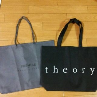 セオリー(theory)の値下げ！セオリー＆セオリーリュクス ショッパー(ショップ袋)